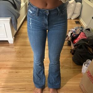 Abercrombie & Fitch The Flare Ultra High Rise Jeans
